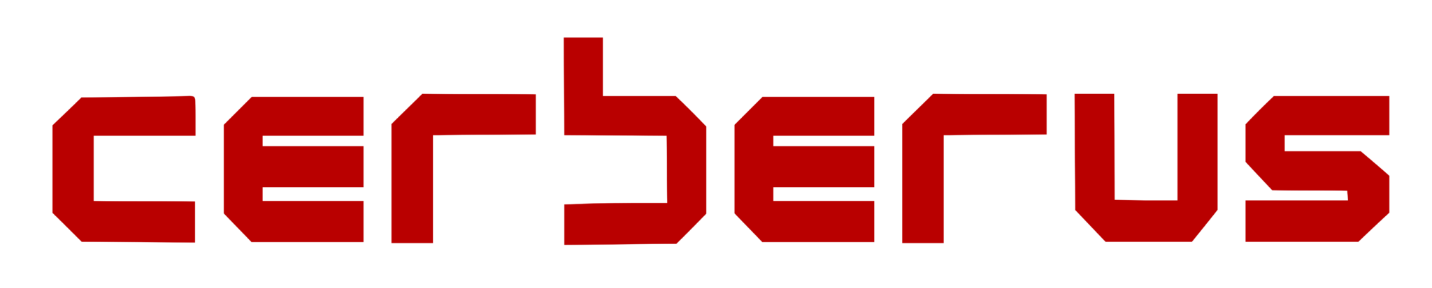 Cerberus Strength company logo in red